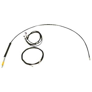 ��� �P�[�u���L�b�g - 12�C���` - 14�C���` �n���h���o�[ - �u���b�N LA �`���b�p�[�Y Cable Kit - 12 - 14 Handlebars - Black LA-8060KT3-13B DRAG 06621253