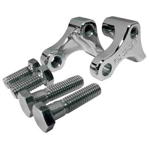 ��� ���A���[�_�E���L�b�g - �N���[�� - ���[�_�E�� 1�C���` - 06-17 FXD LA �`���b�p�[�Y Rear Lowering Kit - Chrome - Lowers 1 - '06-'17 FXD LA-7590-02 DRAG 13040299