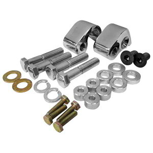 ��� ���A ���[�_�E���L�b�g - �N���[�� - ���[�_�E�� 1�C���` - 02-16 FL LA �`���b�p�[�Y Rear Lowering Kit - Chrome - Lowers 1 - '02-'16 FL LA-7590-00 DRAG 13040581