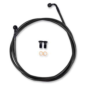  u[LC - 12C` - 14C` GCvnK[nho[ - ~bhiCg LA `bp[Y Brake Lines - 12 - 14 Ape Hanger Handlebars - Midnight LA-8100B13M DRAG 17414370