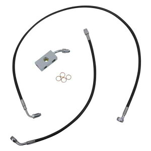  u[LC - 12C` - 14C` GCvnK[nho[ - ubN LA `bp[Y Brake Line - 12 - 14 Ape Hanger Handlebars - Black LA-8152B13B DRAG 17415489