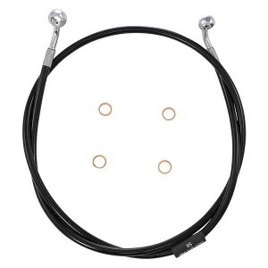  u[LC - 12C` - 14C` GCvnK[nho[ - ubN LA `bp[Y Brake Line - 12 - 14 Ape Hanger Handlebars - Black LA-8153B13B DRAG 17415740