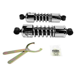  412V[YVbN - 11C` - W - N[ - _Ci vObVu TXyV 412 Series Shock - 11 - Standard - Chrome - Dyna 412-4037C DRAG DS310061