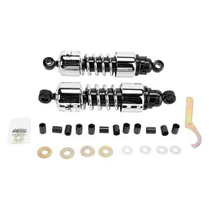  VbNAu\[o[ - 412 N[U[V[Y - N[ - 11.5C` - wr[f[eB[ vObVu TXyV Shocks - 412 Cruiser Series - Chrome - 11.5 - Heavy Duty 412-4201C DRAG PS42