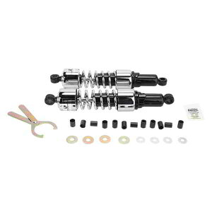  VbNAu\[o[ - 412 N[U[V[Y - N[ - 14.25C` - W vObVu TXyV Shocks - 412 Cruiser Series - Chrome - 14.25 - Standard 412-4220C DRAG PS4220C