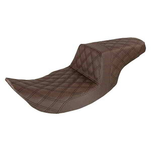  XebvAbvV[g - tiqXeb` Th} Step-Up Seat - Full Lattice Stitch - Brown 897-06-175BR DRAG 08011102