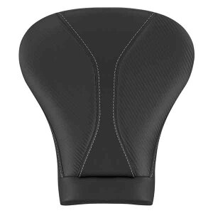  h~l[^[sIpbh Th} Dominator Pillion Pad - Touring - Black w/ Gray Stitching 808-07B-0142L DRAG 08011312
