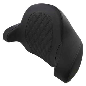  TourPakRobNXgpbh Th} Tour-PakR Backrest Pad - Step-Up - Lattice Stitch - Black - FL '14-'23 814-07-TPACK-SU DRAG 08011367