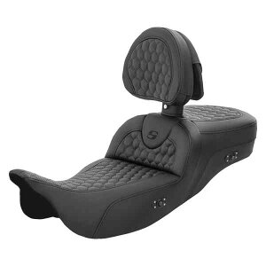  njJ [h\t@? V[g Th} RoadSofa? Seat - Honeycomb - with Backrest - Extended Reach - Heated - FL '08-'23 808-07B-190BRHC DRAG 08011560