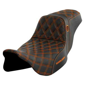  vV[Y SDC ptH[}X Obv V[g Th} Pro Series SDC Performance Seat - w/o Backrest - Orange Stitch - FLH/FLT '08-'23 SC80807ORA DRAG 08011658