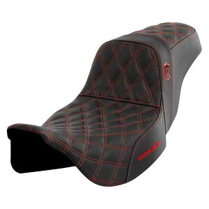  Th} Pro Series SDC Performance Seat - without Backrest - Red Stitch - FLH/FLT '08-'23 SC80807RED DRAG 08011659