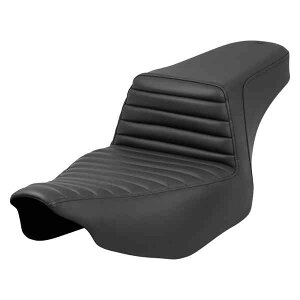  XebvAbvV[g Th} Step-Up Seat - Tuck-n'-Roll - Black - FL '23-'24 823-07-171 DRAG 08011680