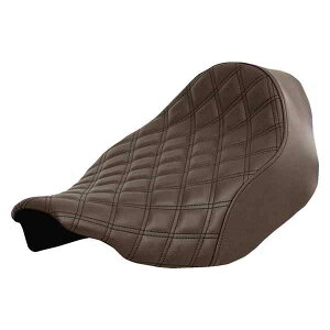  lQ[h \V[g Th} Renegade Solo Seat - Lattice Stitched - Brown - FLT/FLH '23-'24 823-07-002BLS DRAG 08011703
