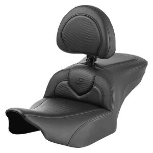 Roadsofa? J[{t@Co[V[g Th} RoadSofa? Seat - Carbon Fiber - with Backrest - FLTR/FLHX '23-'24 823-07-185B0 DRAG 08011738