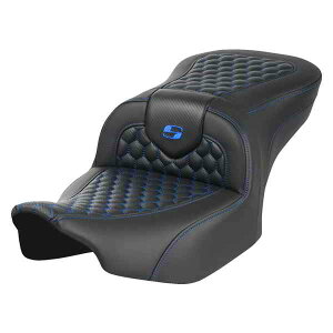  njJ[h\t@?V[g Th} Roadsofa? Seat - without Backrest - Honeycomb - Blue Stitch - FLTR/FLHX '23-'24 823-07-18901 DRAG 08011742