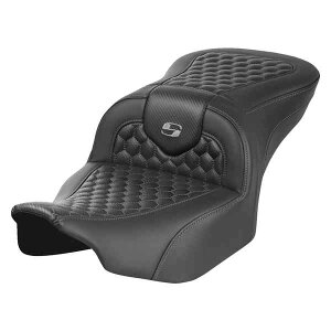  njJ[h\t@?V[g Th} Roadsofa? Seat - without Backrest - Honeycomb - Gray Stitch - FLTR/FLHX '23-'24 823-07-18902 DRAG 08011743