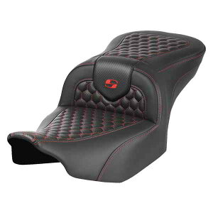  njJ[h\t@?V[g Th} Roadsofa? Seat - without Backrest - Honeycomb - Red Stitch - FLTR/FLHX '23-'24 823-07-18904 DRAG 08011745