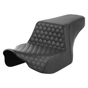  njJXebvAbvV[g Th} Step-Up Seat - Front Honeycomb - Black Stitching - FL '23-'24 823-07-17700 DRAG 08011824