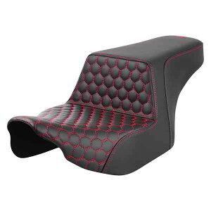  njJXebvAbvV[g Th} Step-Up Seat - Front Honeycomb - Red Stitching - FL '23-'24 823-07-17704 DRAG 08011828