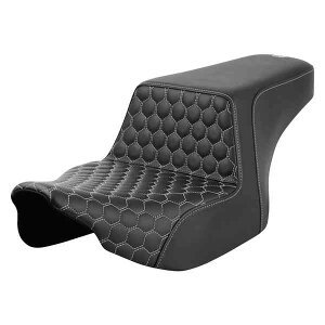  njJXebvAbvV[g Th} Step-Up Seat - Front Honeycomb - Silver Stitching - FL '23-'24 823-07-17705 DRAG 08011829