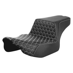  njJXebvAbvV[g Th} Step-Up Seat - Extended Reach - Front Honeycomb - White Stitch - FL '23-'24 823-07-17806 DRAG 08011837