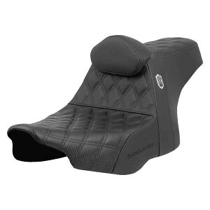  vV[Y SDC ptH[}XObvV[g Pro Series SDC Performance Seat - Lattice Stitch - Gripper - w/ Backrest - FLH/FLT '23-'24 SC82307DB0 DRAG 08011966