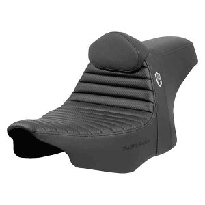  vV[Y SDC ptH[}XObvV[g Pro Series SDC Performance Seat - Tuck-n-Roll - w/ Backrest - FLH/FLT '23-'24 SC82307TB DRAG 08011968