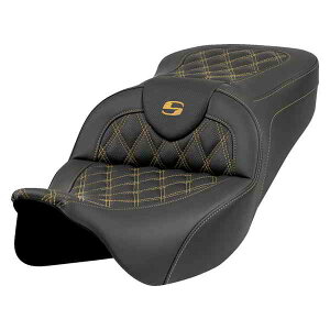  [h\t@?V[g Roadsofa? Seat - Lattice Stitch - Gold Stitch - w/o Backrest - FL '08-'23 808-07B-18207 DRAG 08011988