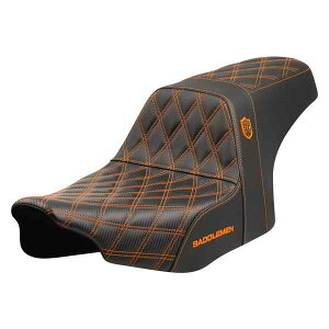  vV[Y SDC ptH[}XObvV[g Pro Series SDC Performance Seat - Orange Stitching - w/o Backrest - FLT/FLH '23-'24 SC82307D3 DRAG 08012002