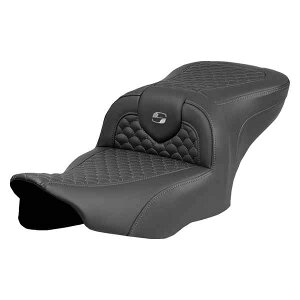  hSXP[Xeb` [h\t@?V[g Roadsofa? Seat - Dragon Scale Stitch - Dark Gray Stitch - w/o Backrest - FLTR/FLHX '23-'24 823-07-20802 DRAG 08012064