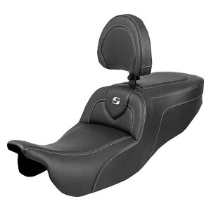  [h\t@?V[g Roadsofa? Seat - with Backrest - Carbon Fiber - FLRT/FLTRT '15-'25 815-07-185BR DRAG 08012141