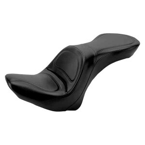  Explorer?V[g Th} Seat - Explorer? - Without Backrest - Stitched - Black - FLSTC '06-'17 800-23-0291 DRAG 08020573
