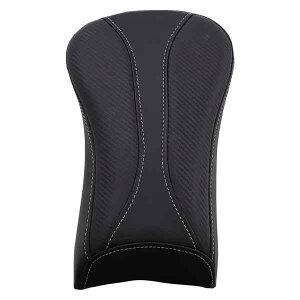  h~l[^[sIpbh Th} Dominator Pillion Pad - Standard Reach - Black w/ Gray Stitching - FLSTC '06-'17 806-23-0162 DRAG 08020803