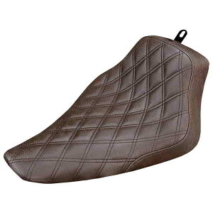 ��� ���l�Q�[�h �\���V�[�g - ���e�B�X�X�e�b�` - �u���E�� - FLS 12-17 �T�h���}�� Renegade Solo Seat - Lattice Stitched - Brown - FLS '12-'17 812-26-002BLS DRAG 08020932