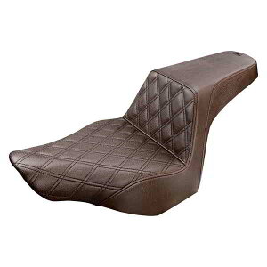  XebvAbvV[g - tgeBXXeb` Th} Step-Up Seat - Front Lattice Stitch - Brown - FXSB 813-27-172BR DRAG 08020986