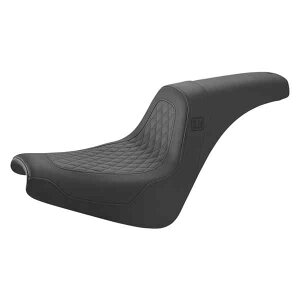 ��� �X�s�[�h�}�[�`�����g �v���V���[�Y�V�[�g - �u���b�N - FXBB/FXST 18-23 �T�h���}�� Speed Merchant Pro Series Seat - Black - FXBB/FXST '18-'23 SM81830DB DRAG 08021447