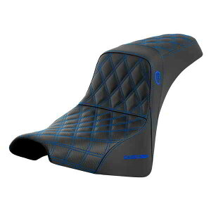  Th} Pro Series SDC Performance Seat - without Backrest - Blue Stitch - FXBB/FXST '18-'23 SC81830BLU DRAG 08021603