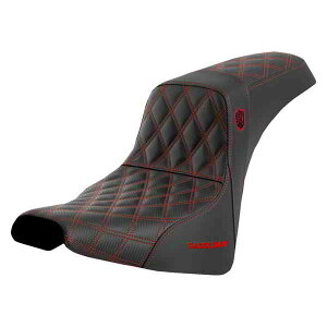 取寄せ サドルマン Pro Series SDC Performance Seat - without Backrest - Red Stitch - FXBB/FXST '18-'23 SC81830RED DRAG 08021606