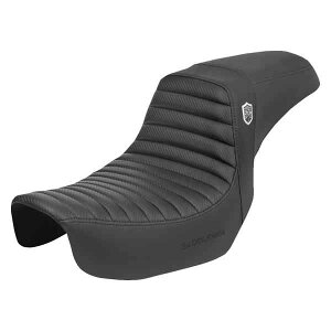  vV[Y SDC ptH[}XObvV[g Pro Series SDC Performance Seat - w/o Backrest - Tuck-n-Roll/Carbon Fiber - Gripper - Dyna '06-'17 SC80604T DRAG 08021649