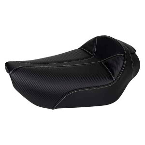  h~l[^[\V[g Th} Seat - Dominator Solo - Stitched - Black w/ Gray Stitching 896-04-0042 DRAG 08030498