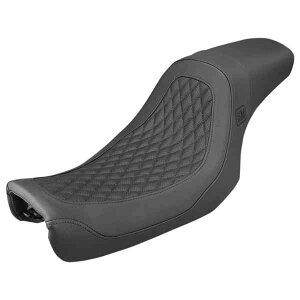 ��� �X�s�[�h�}�[�`�����g �v���V���[�Y�V�[�g - �u���b�N - FLD/FXD 06-17 �T�h���}�� Speed Merchant Pro Series Seat - Black - FLD/FXD '06-'17 SM8064DB DRAG 08030590