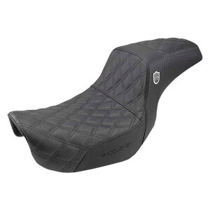  vV[YSDCptH[}XObvV[g Th} Pro Series SDC Performance Seat - w/o Backrest - Lattice Stitch/Lumbar Gripper - FLD/FXD '06-'17 SC80604DB DRAG 08030629