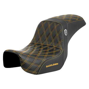  vV[Y SDC ptH[}X Obv V[g Th} Pro Series SDC Performance Seat - Carbon Fiber/Lumbar Gripper - Gold Stitch - Dyna '06-'17 SC80604GOL DRAG 08030727