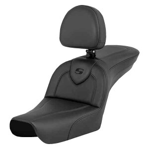  RoadSofa? V[g Th} RoadSofa? - Black - with Driver Backrest - FXDWG '04-'05 804-05-187BR DRAG 08030753