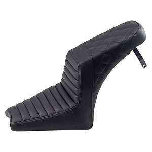  XebvAbvV[g - tg^bN-N[/AeBXXeb` Th} Step-Up Seat - Front Tuck-n-Roll/Rear Lattice Stitch - Black - Scout '18-'24 I18-33-176 DRAG 08102167