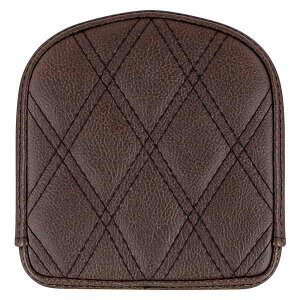  VV[o[pbh Th} Sissy Bar Pad - Lattice Stitched - Brown 040845 DRAG 08220328