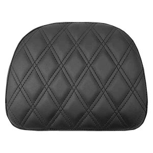  CfBA c[O V[V[o[ pbh Th} Touring Sissy Bar Pad - Black - Lattice Stitch - Indian '14-'22 061143 DRAG 08220530