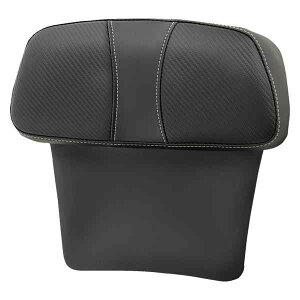  `bvhcA[pbNobNXgpbh Th} Chopped Tour Pak Backrest Pad - Dominator - Black w/ Carbon Fiber Inset - FLT/FLH '14-'23 814-07-CPACK-D DRAG 08220554