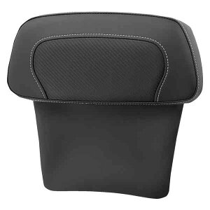  `bvhcA[pbNobNXgpbh Th} Chopped Tour Pak Backrest Pad - RoadSofa? - Carbon Fiber Inset - FLT/FLH '14-'23 814-07-CPACK-CF DRAG 08220557