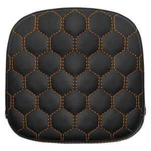  njJ V[V[o[ pbh Th} Sissy Bar Pad - Honeycomb - Orange Stitching 040749ORA DRAG 08220575